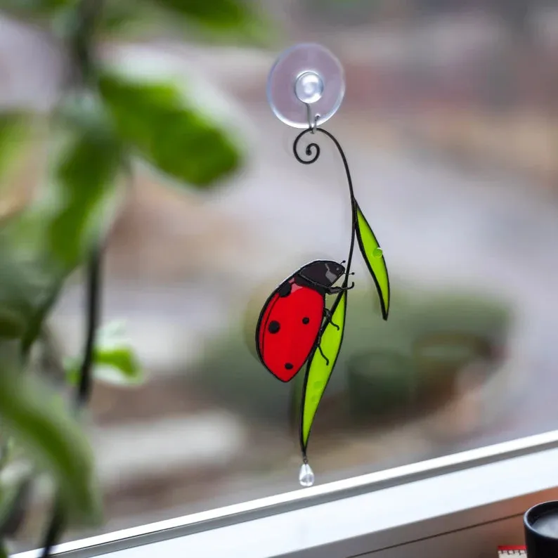 Ladybug Suncatcher