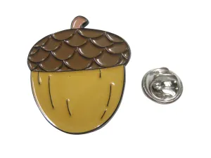 Large Colorful Acorn Lapel Pin