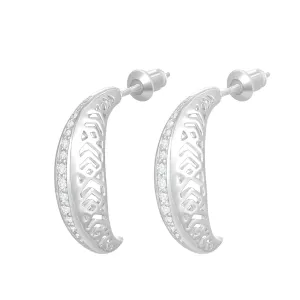 Leaf / Earrings Silver