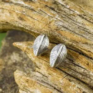Leaf Post Earrings