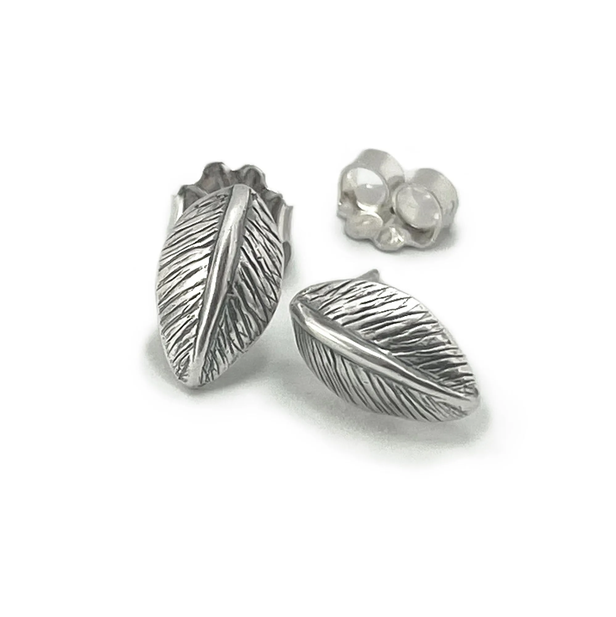 Leaf Post Earrings