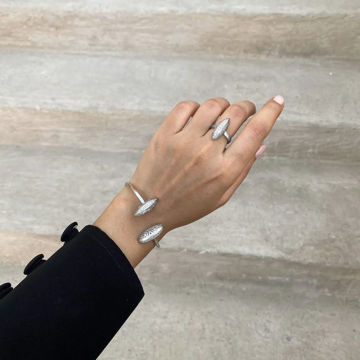 Leaf / Ring Silver