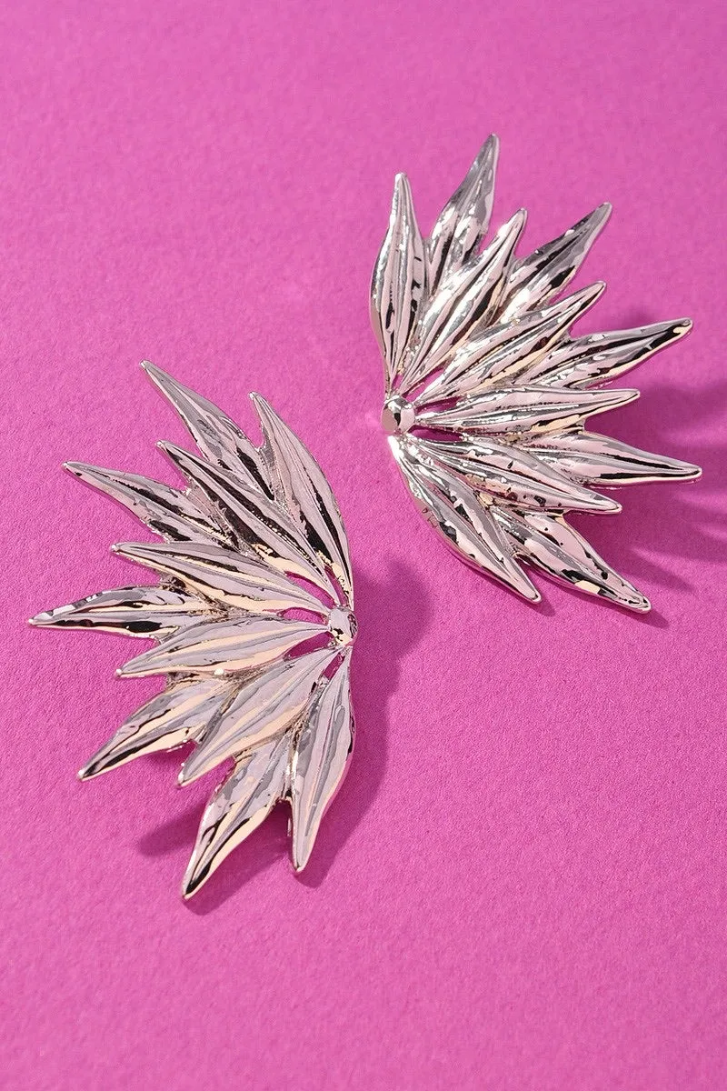 Leaf Stud Earrings