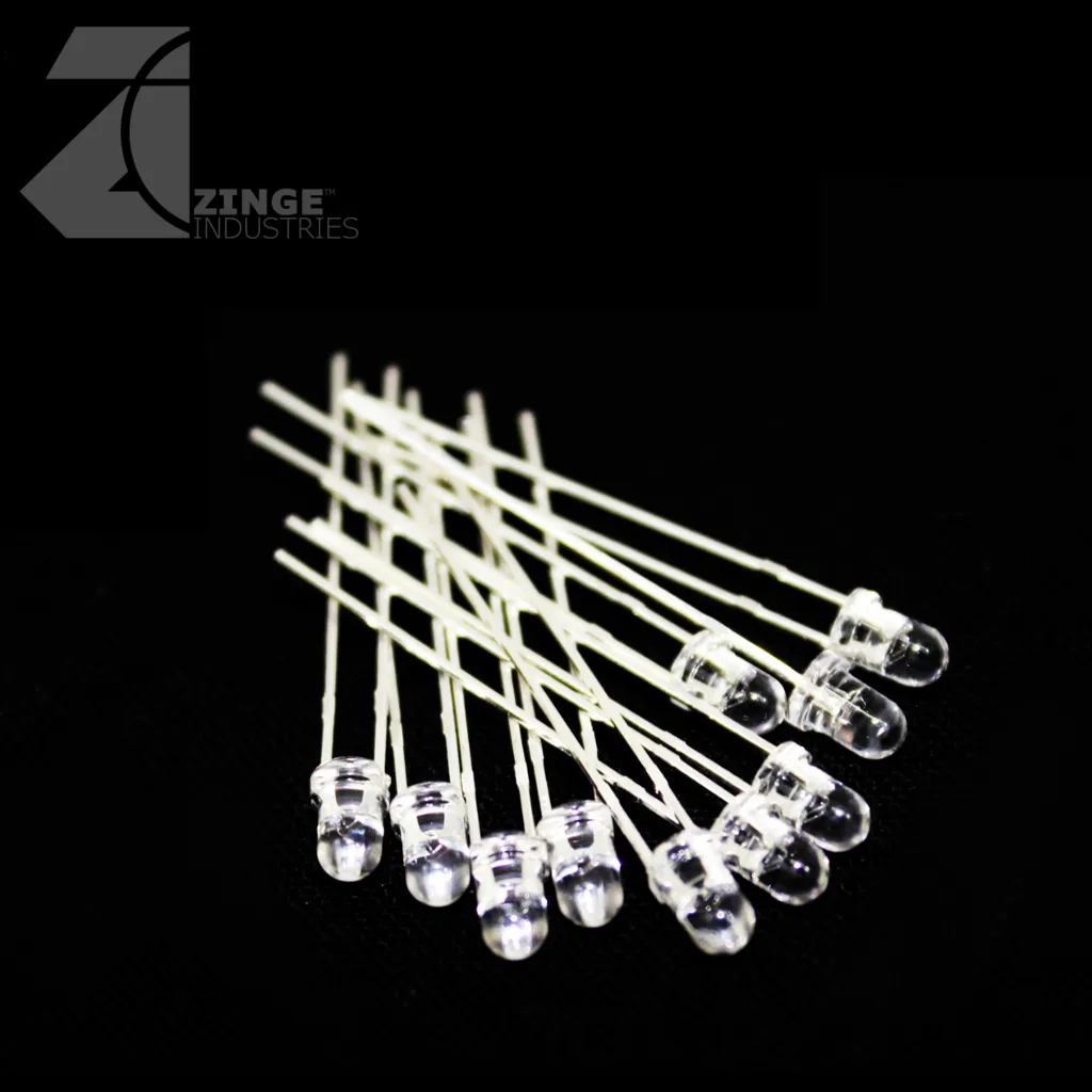 LEDs - Set of 10 - Purple - Blinking