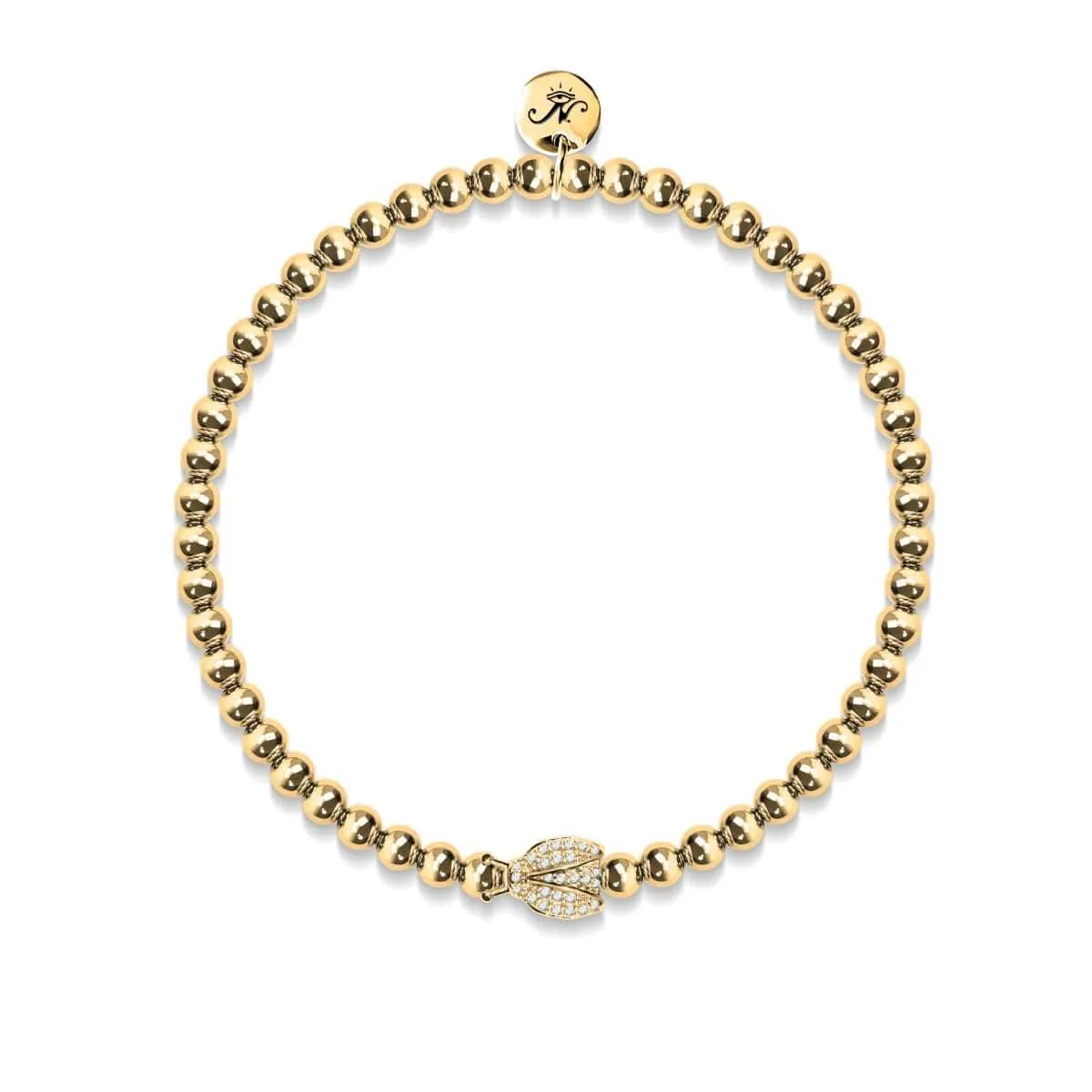 Lucky Bug | 18k Gold | Crystal Ladybug