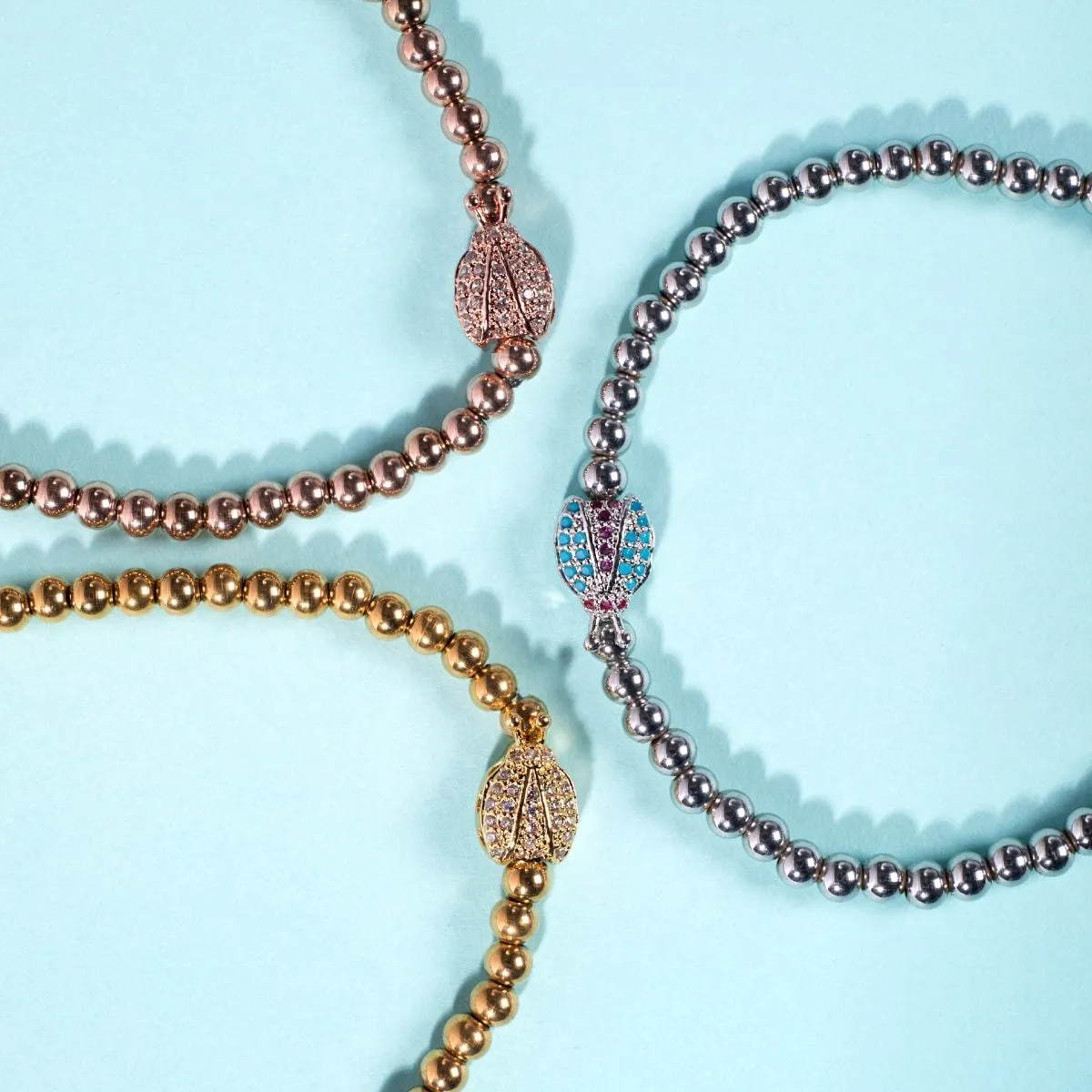 Lucky Bug | 18k Gold | Crystal Ladybug