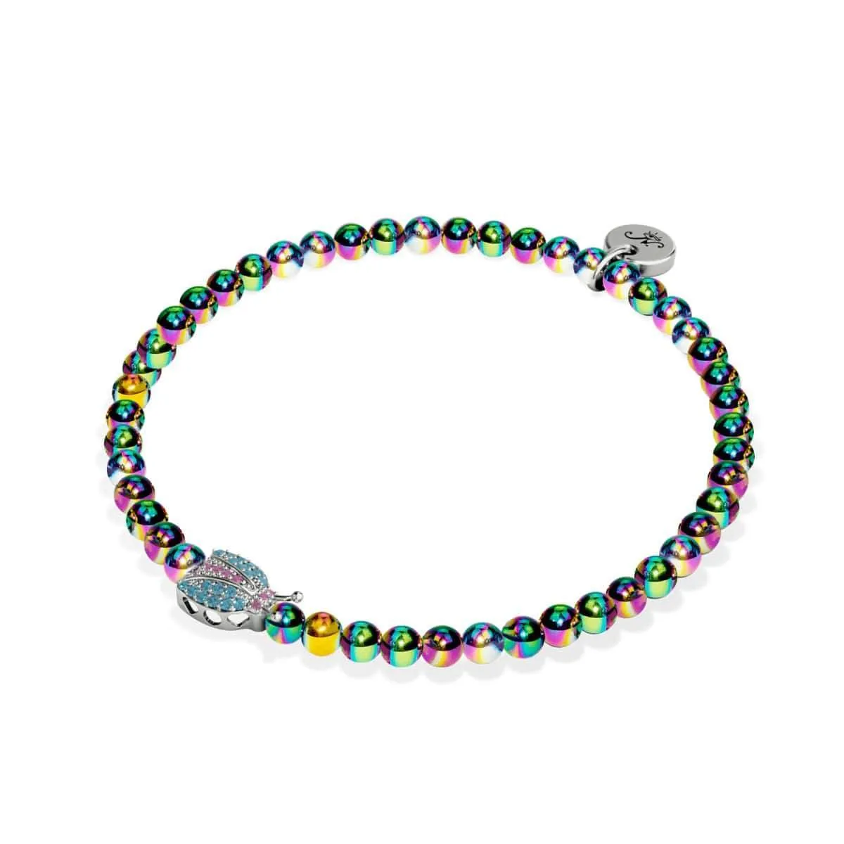 Lucky Bug | Unicorn Silver | Crystal Ladybug