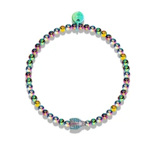 Lucky Bug | Unicorn Silver | Crystal Ladybug