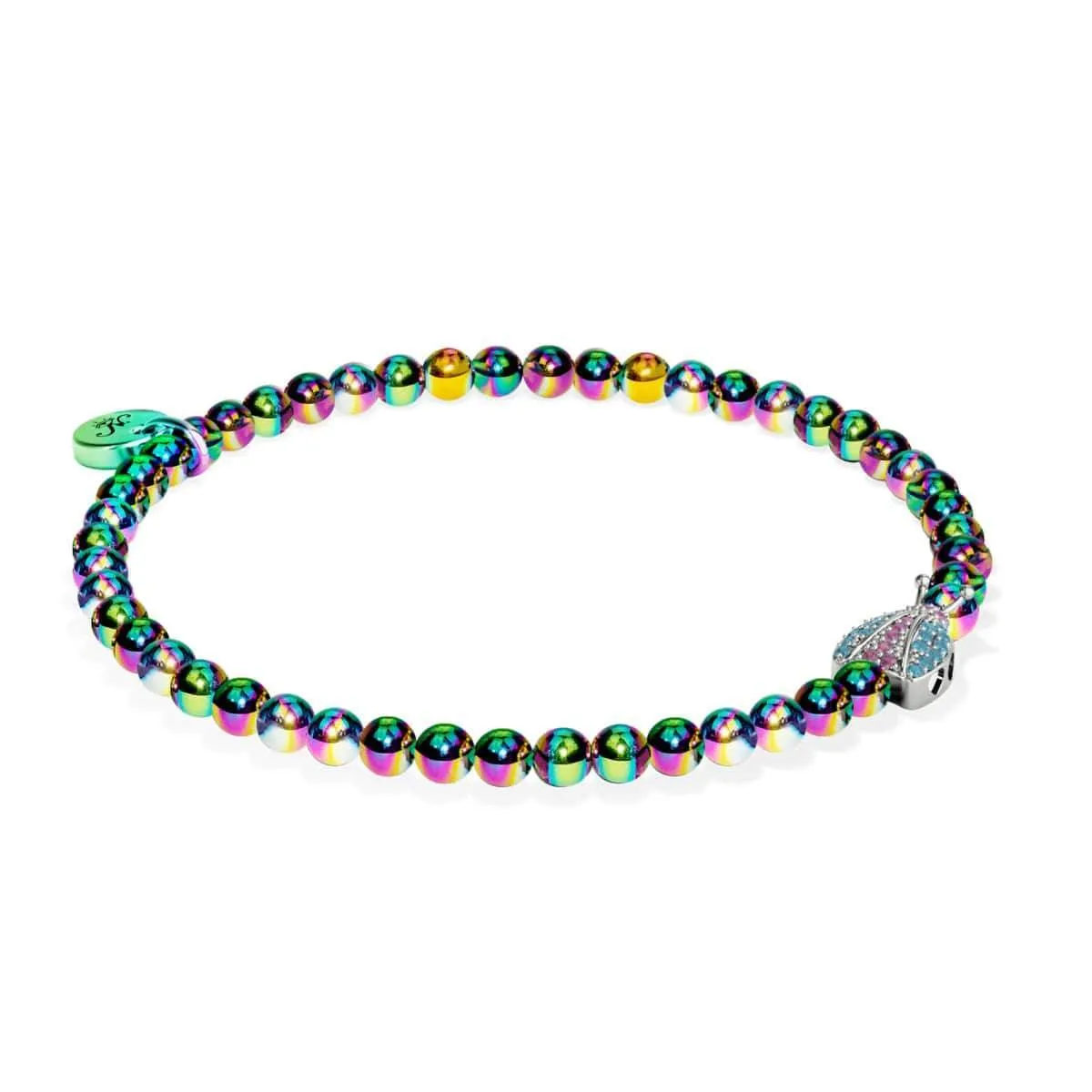 Lucky Bug | Unicorn Silver | Crystal Ladybug