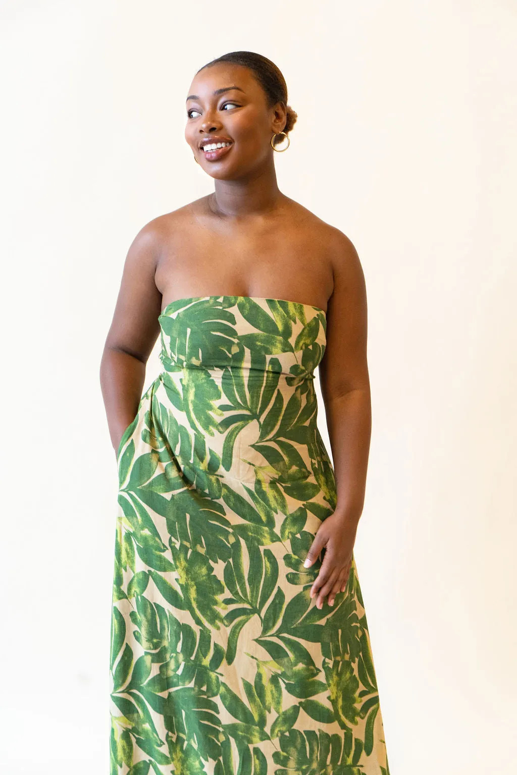 Lush Greenery Maxi Dress