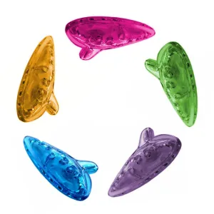 Maxtone Ocarina - Plastic Translucent (5 Colours)
