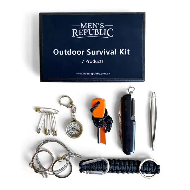 Men's Republic Outdoor Survival Kit - 7 products