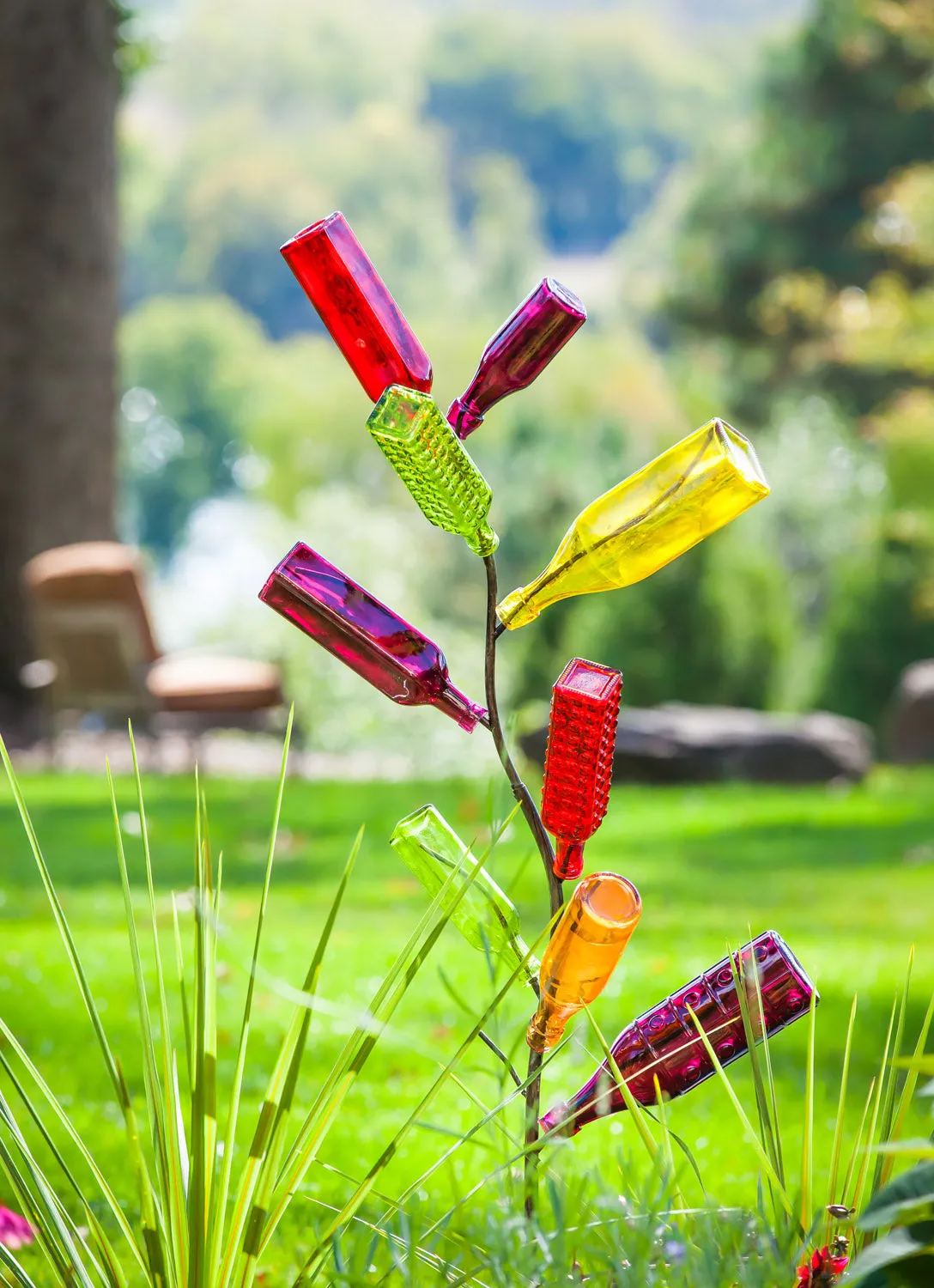 Metal Bottle Tree,489093