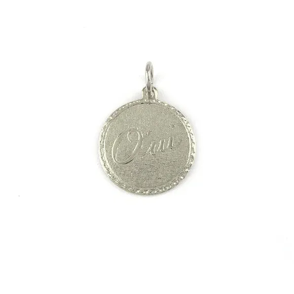 Metal Oui Charm