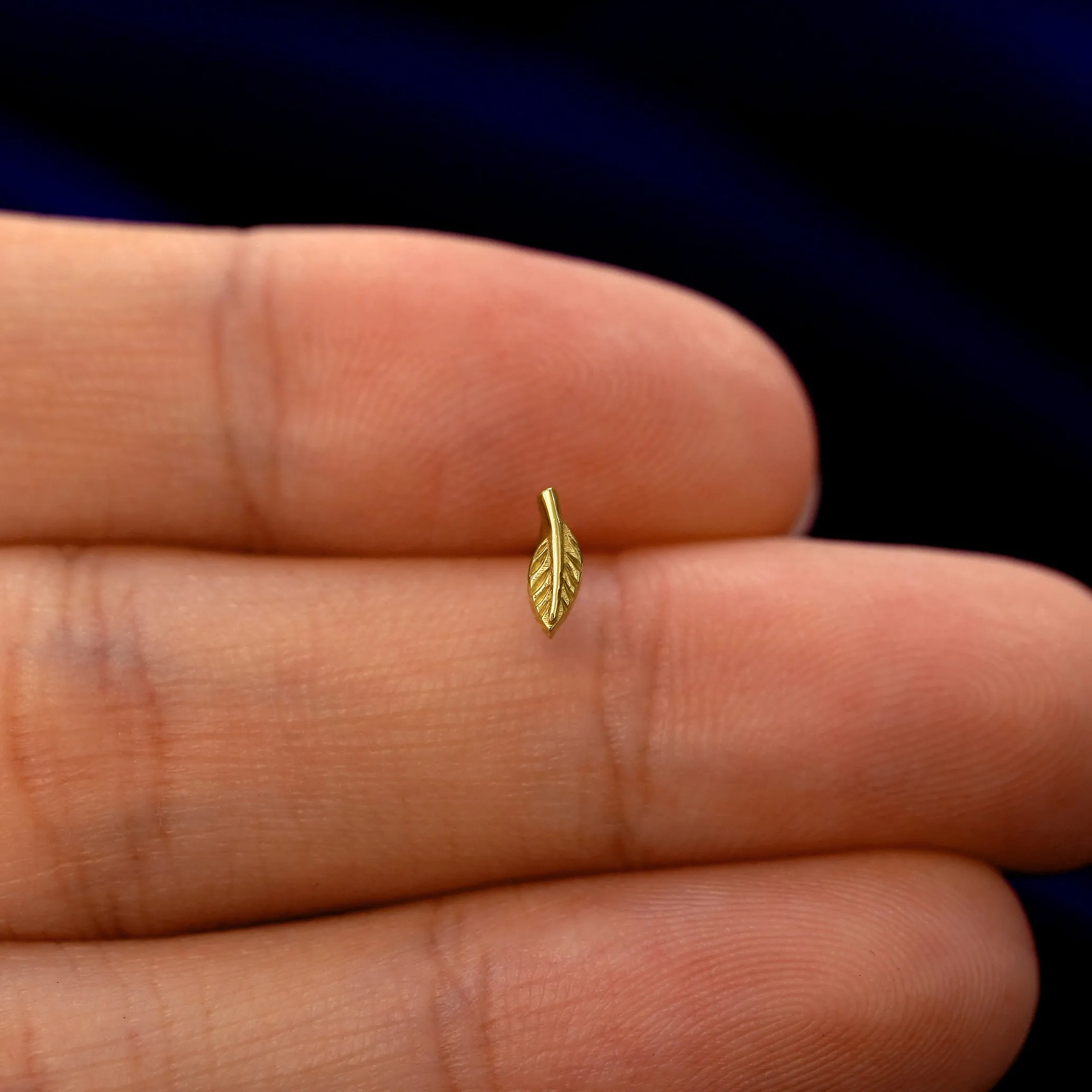 Mini Leaf Earring