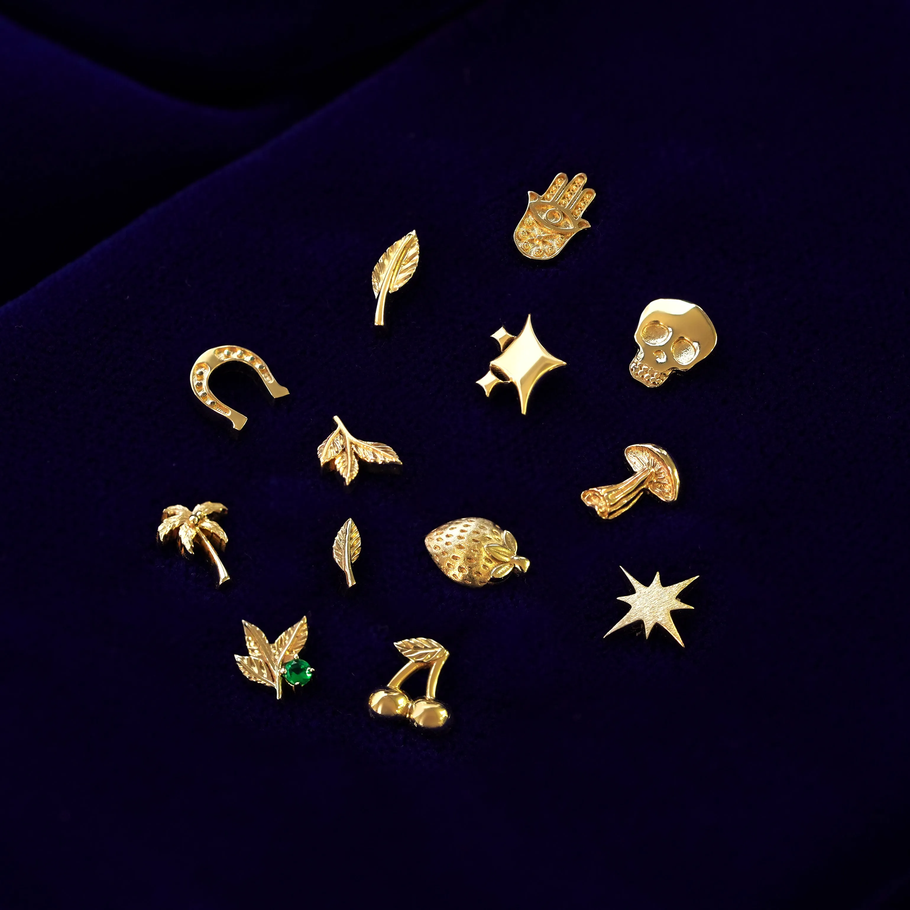 Mini Leaf Earring