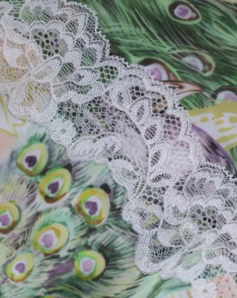 Mini Slip - Poised Peacock -
