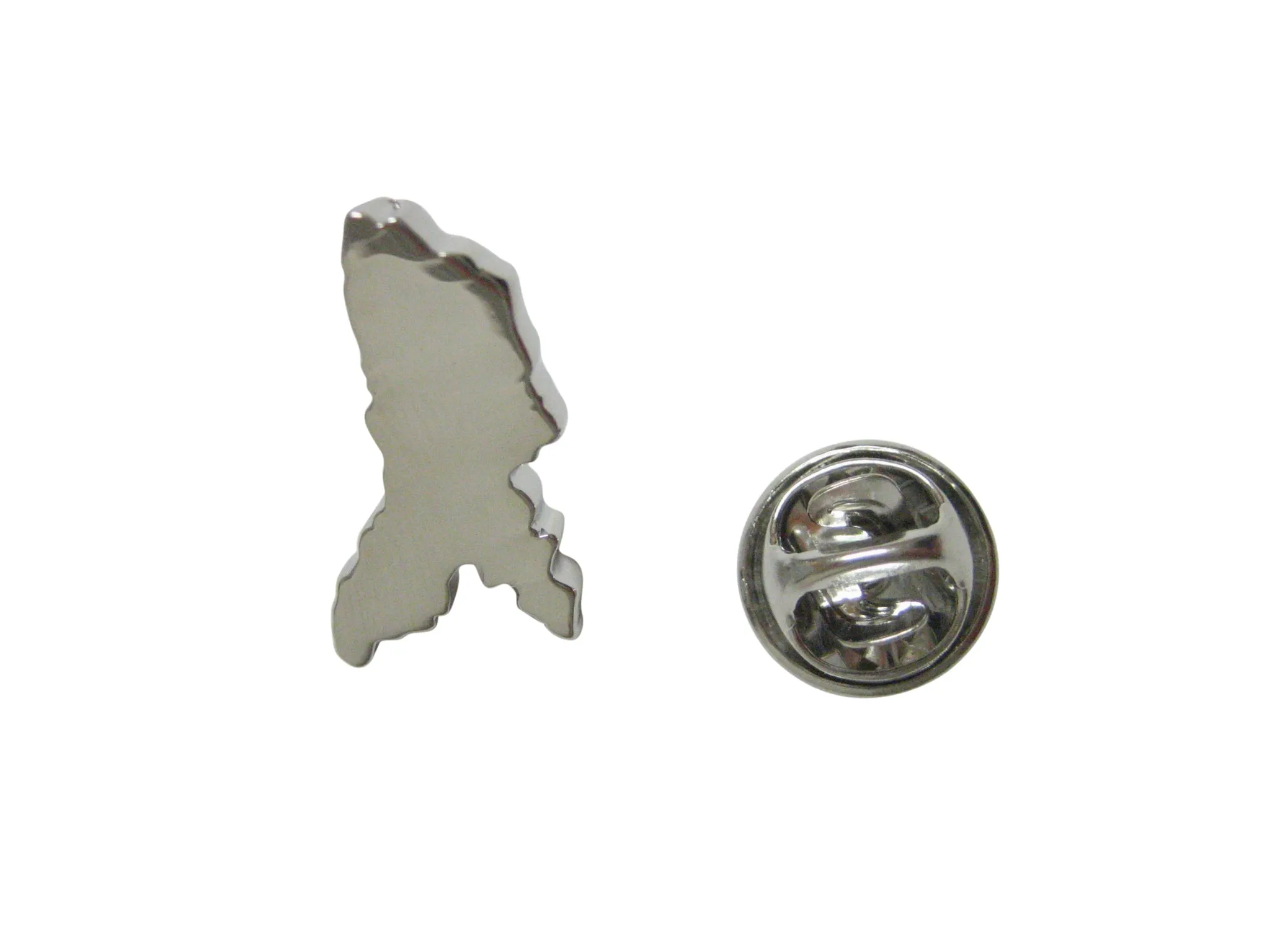 Moldova Map Shape Lapel Pin