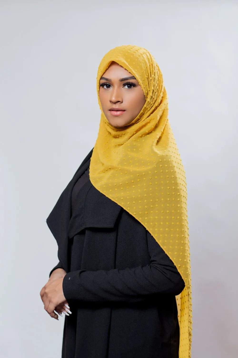 Mosaic Butti Chiffon | Gold