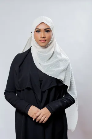 Mosaic Butti Chiffon | Ivory
