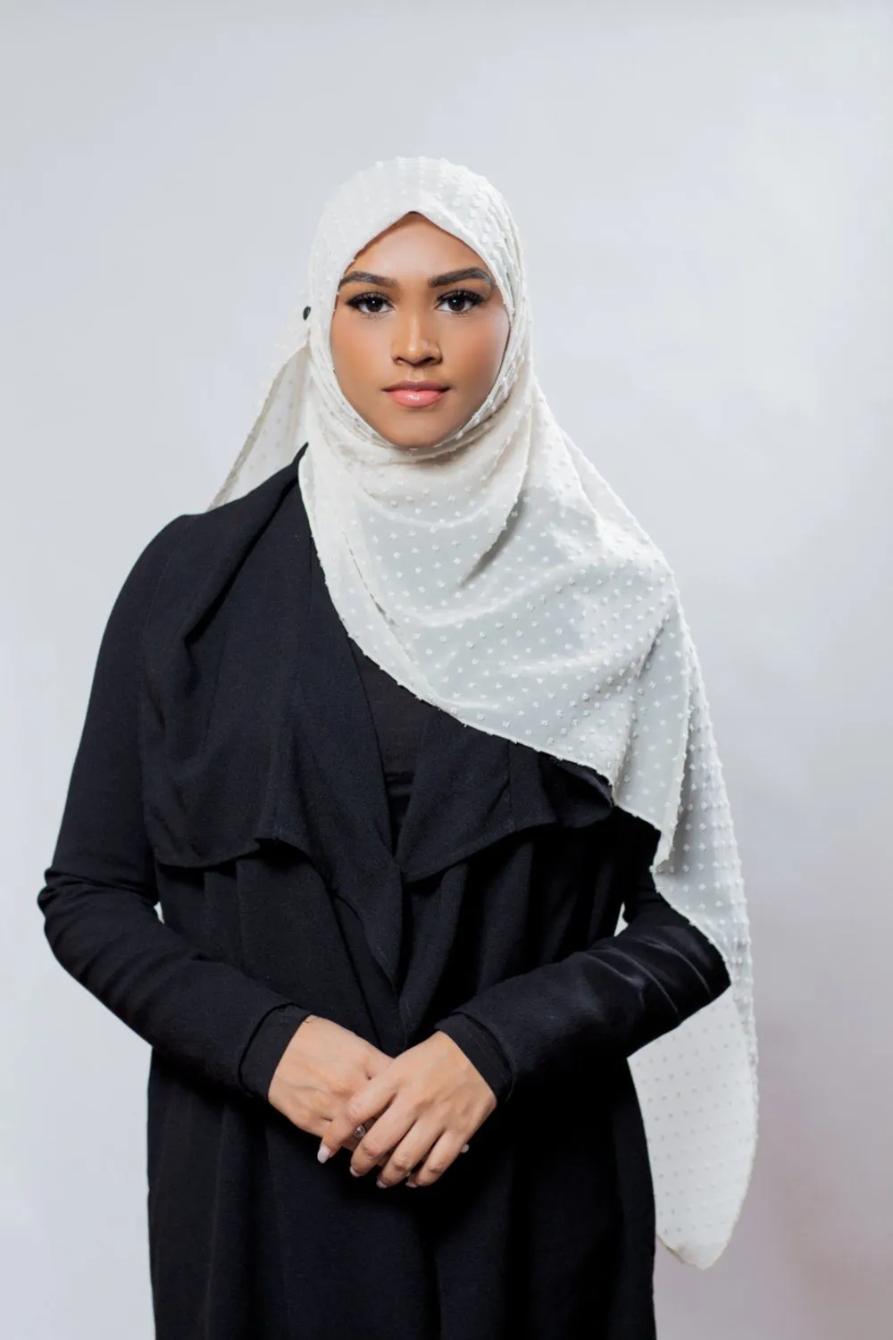Mosaic Butti Chiffon | Ivory