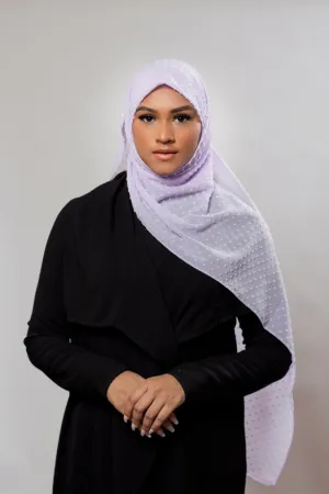 Mosaic Butti Chiffon | Light Purple