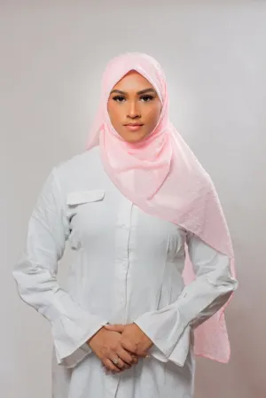 Mosaic Butti Chiffon | Peach