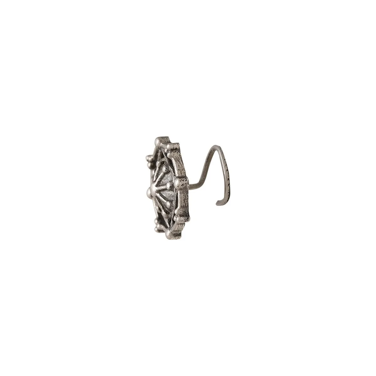Naksh Silver Nosepin, Piercing by MOHA