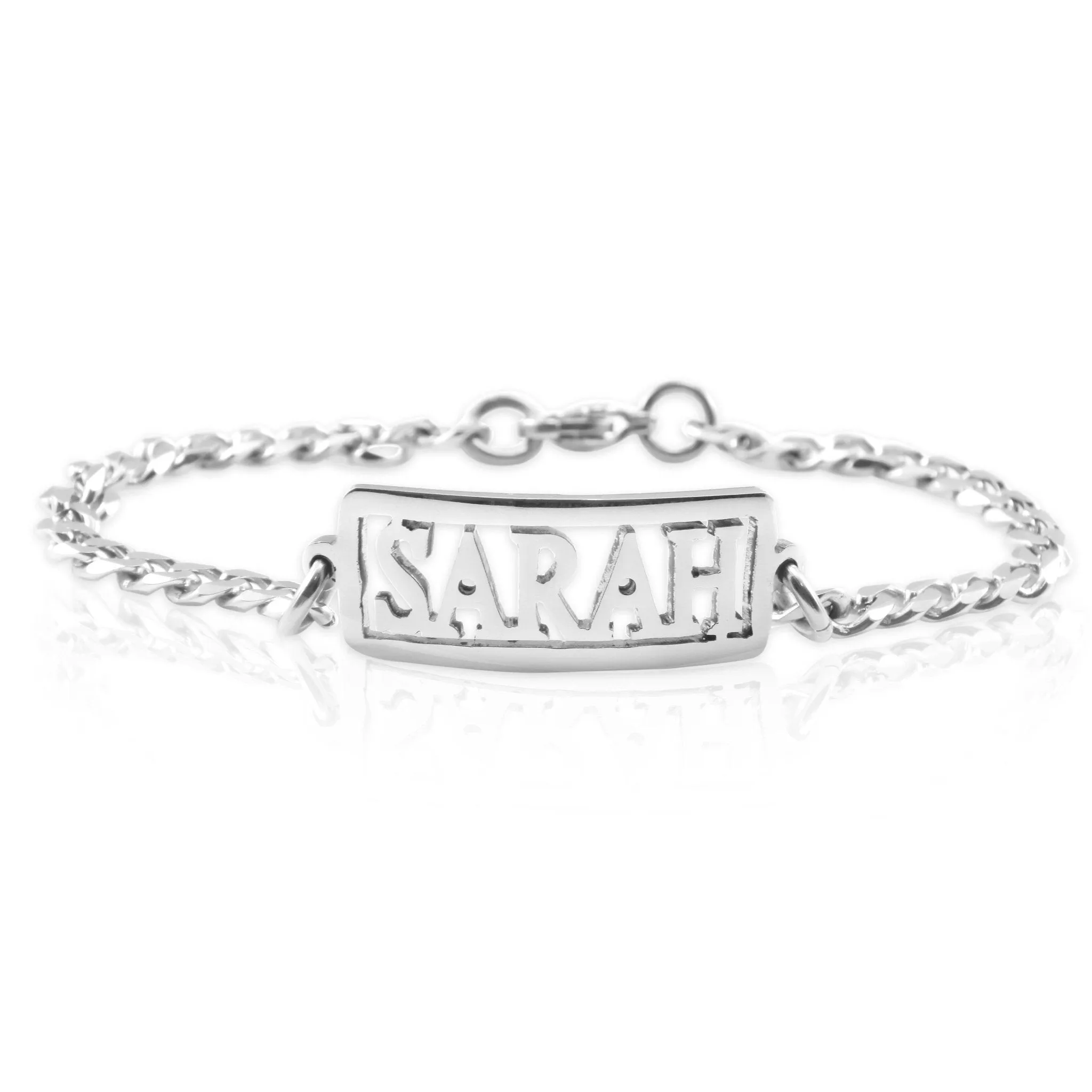 Name Bracelet (Birthstones Optional)