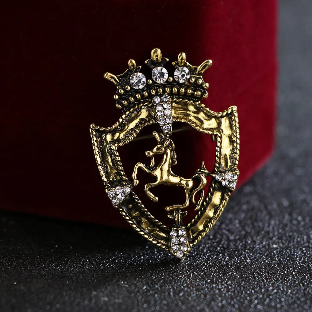 New Vintage Horse Lapel Pin