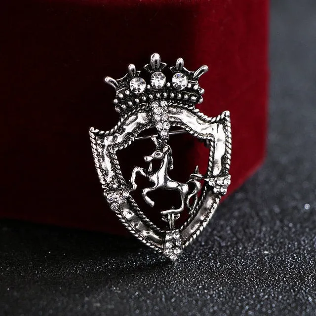 New Vintage Horse Lapel Pin