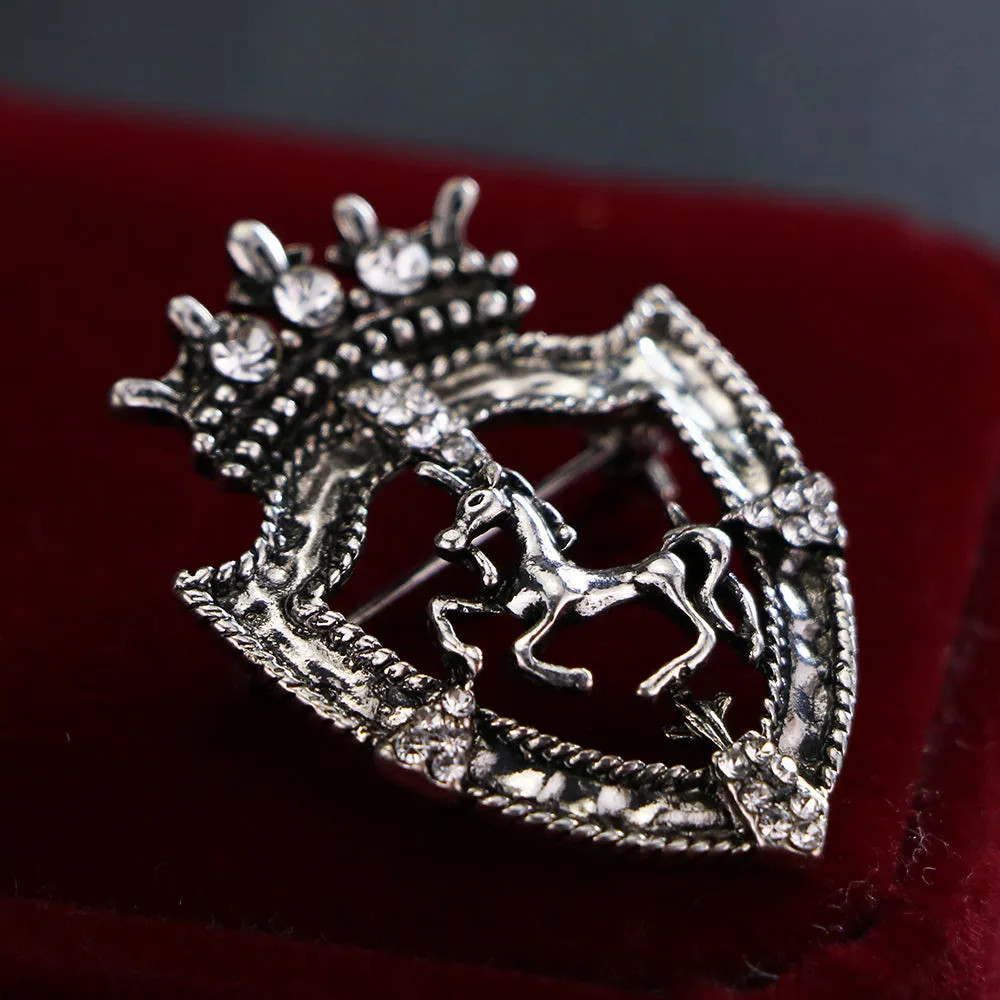 New Vintage Horse Lapel Pin