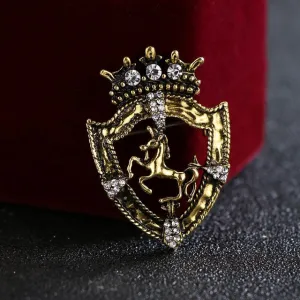 New Vintage Horse Lapel Pin