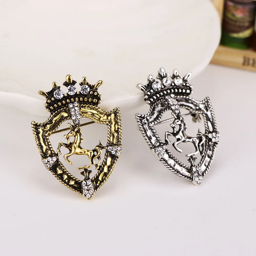 New Vintage Horse Lapel Pin