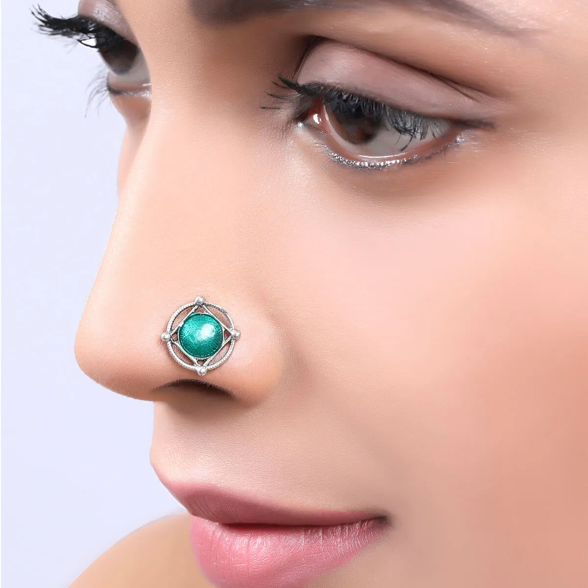 Noor Silver Nosepin , Piercing by MOHA