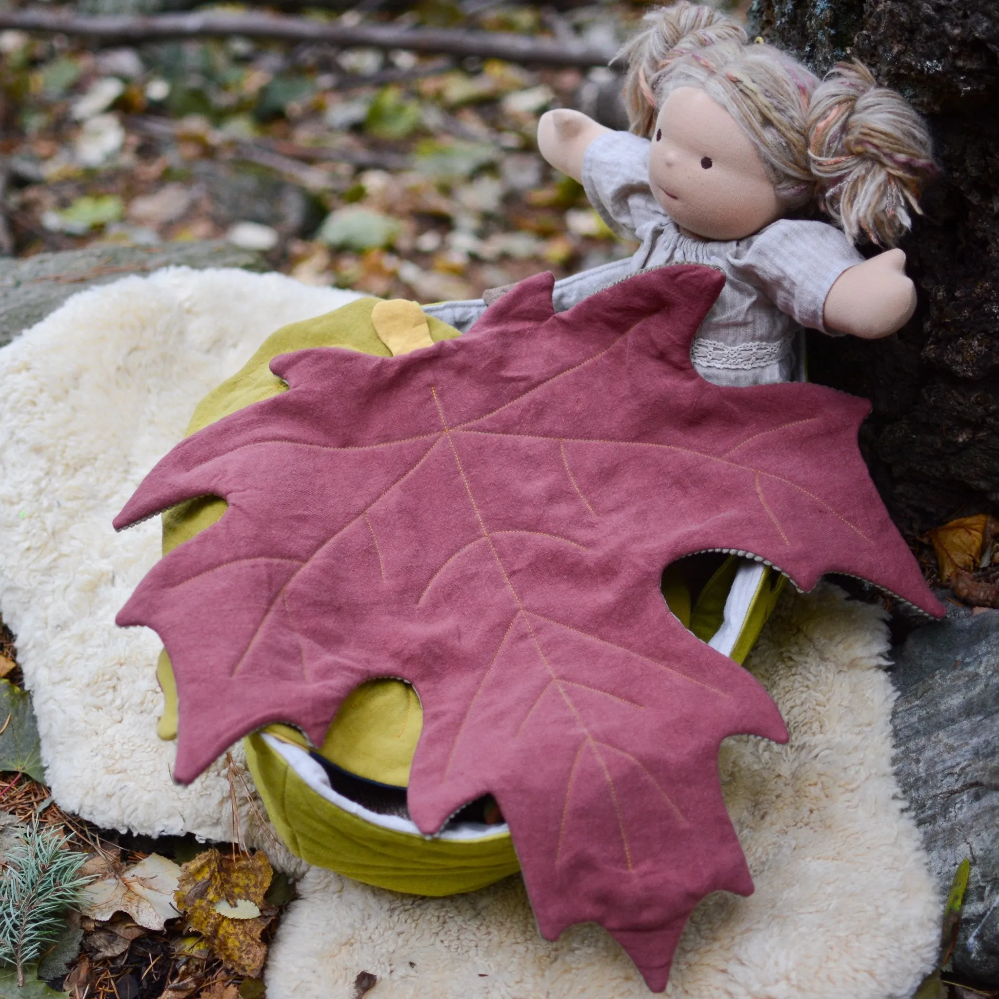 North American Leaf Sewing Patterns - Mini ~  5 leaf shapes in mini sizes