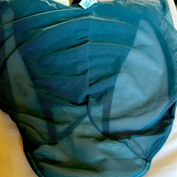 NWT VTG SexyOLGA Panties.Beautiful Lace &amp; ColorBlueAgate.S:M Perfect Condition🎉