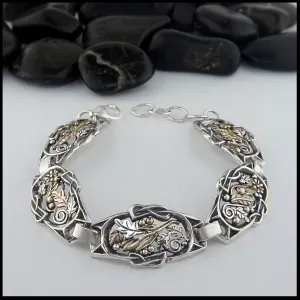 Oak Leaf Link Bracelet