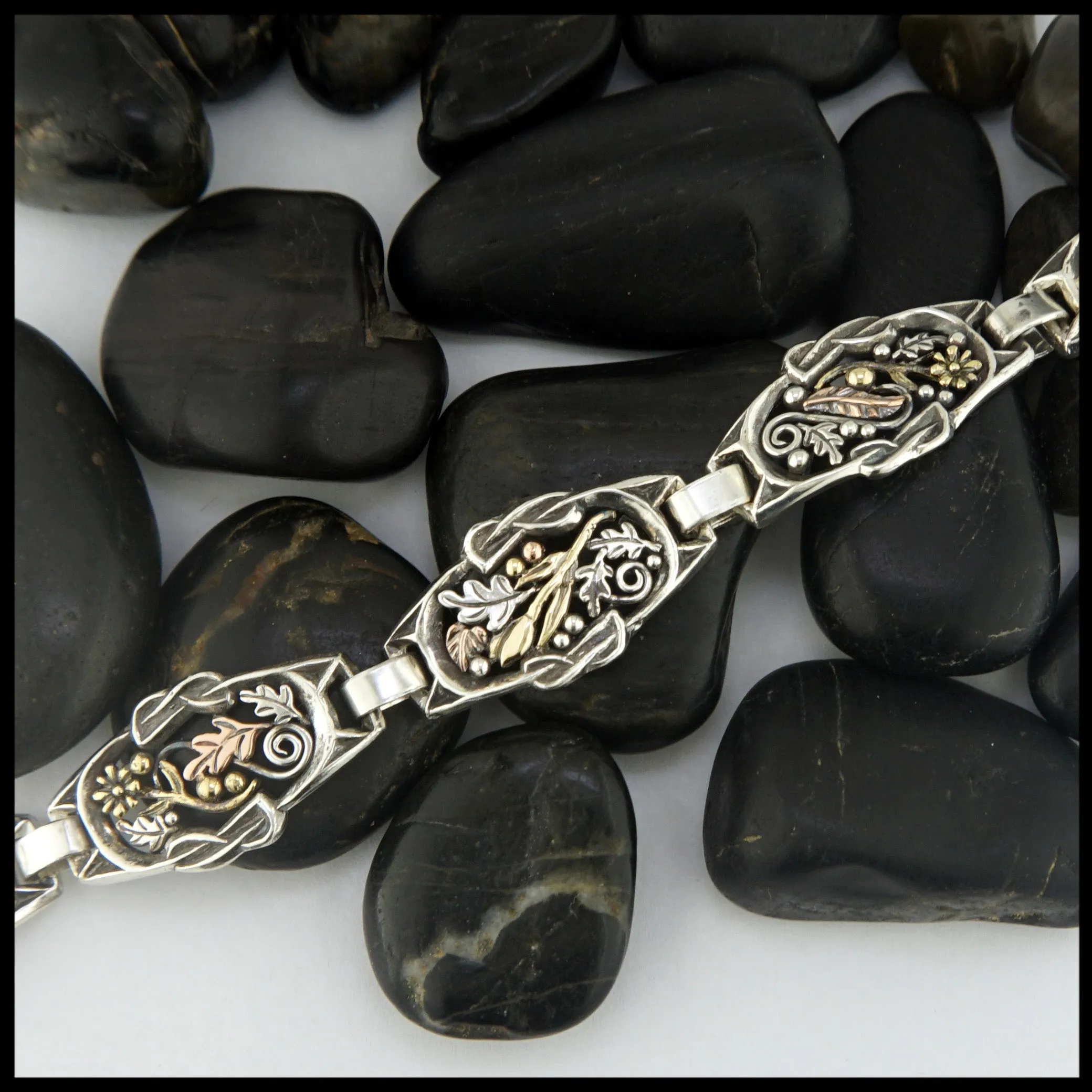 Oak Leaf Link Bracelet