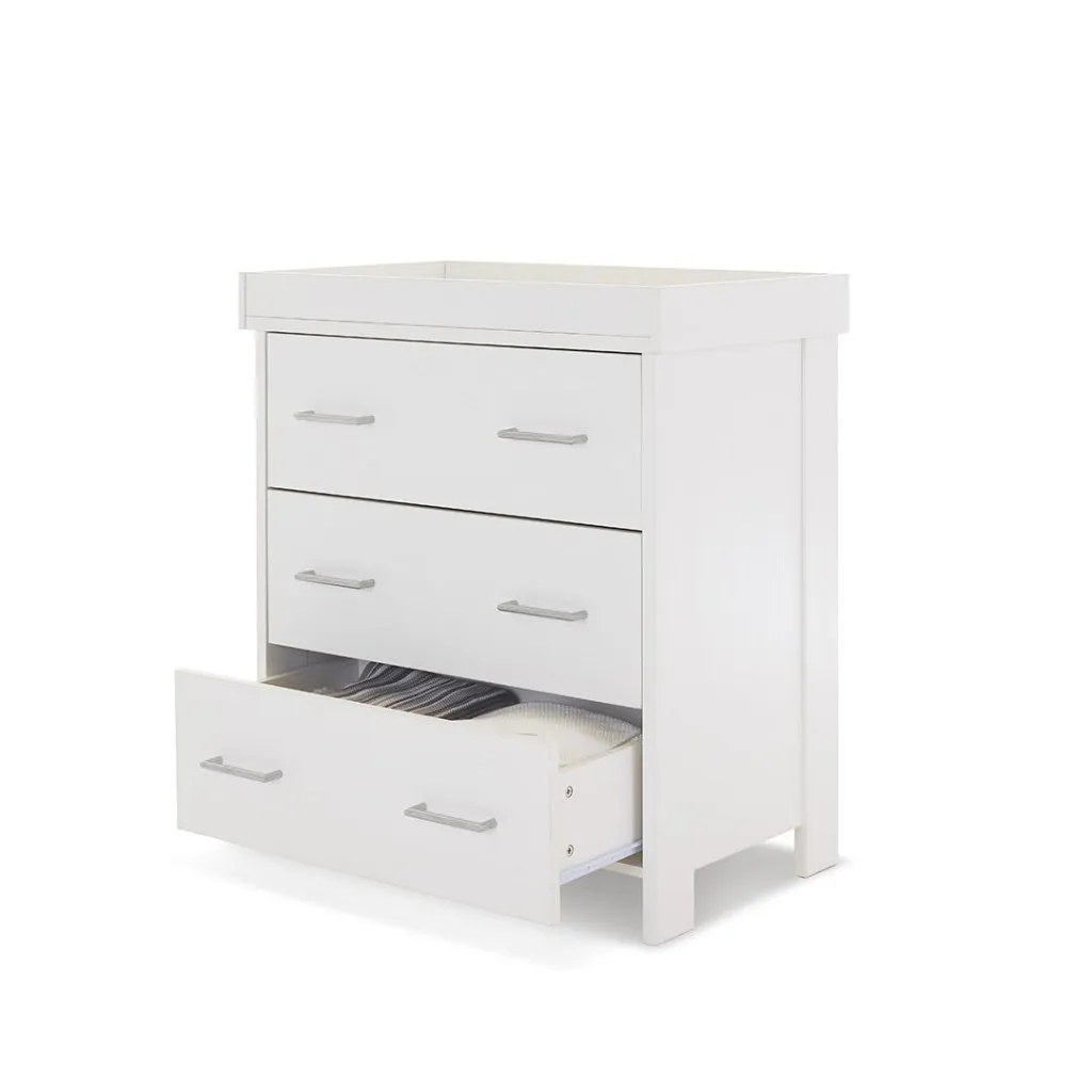 OBABY Nika Mini 3 Piece Room Set - White Wash
