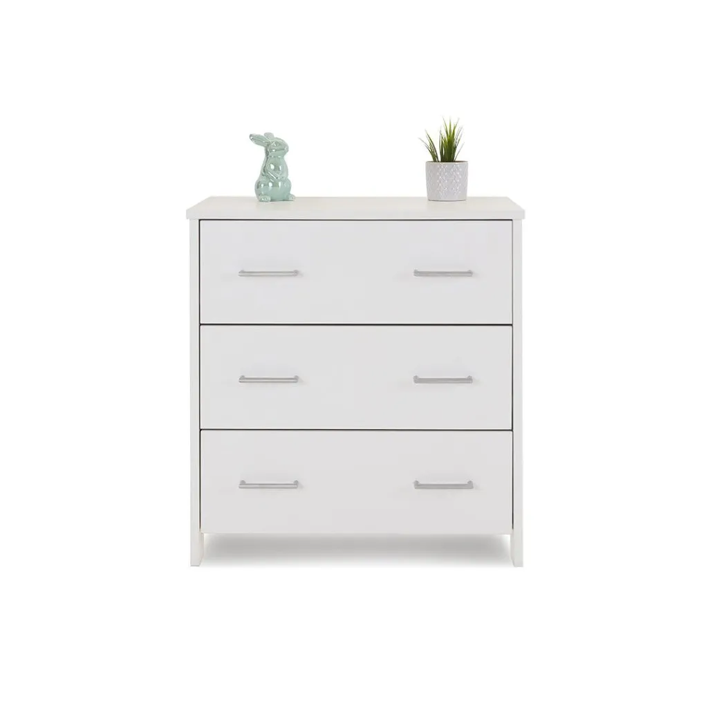 OBABY Nika Mini 3 Piece Room Set - White Wash
