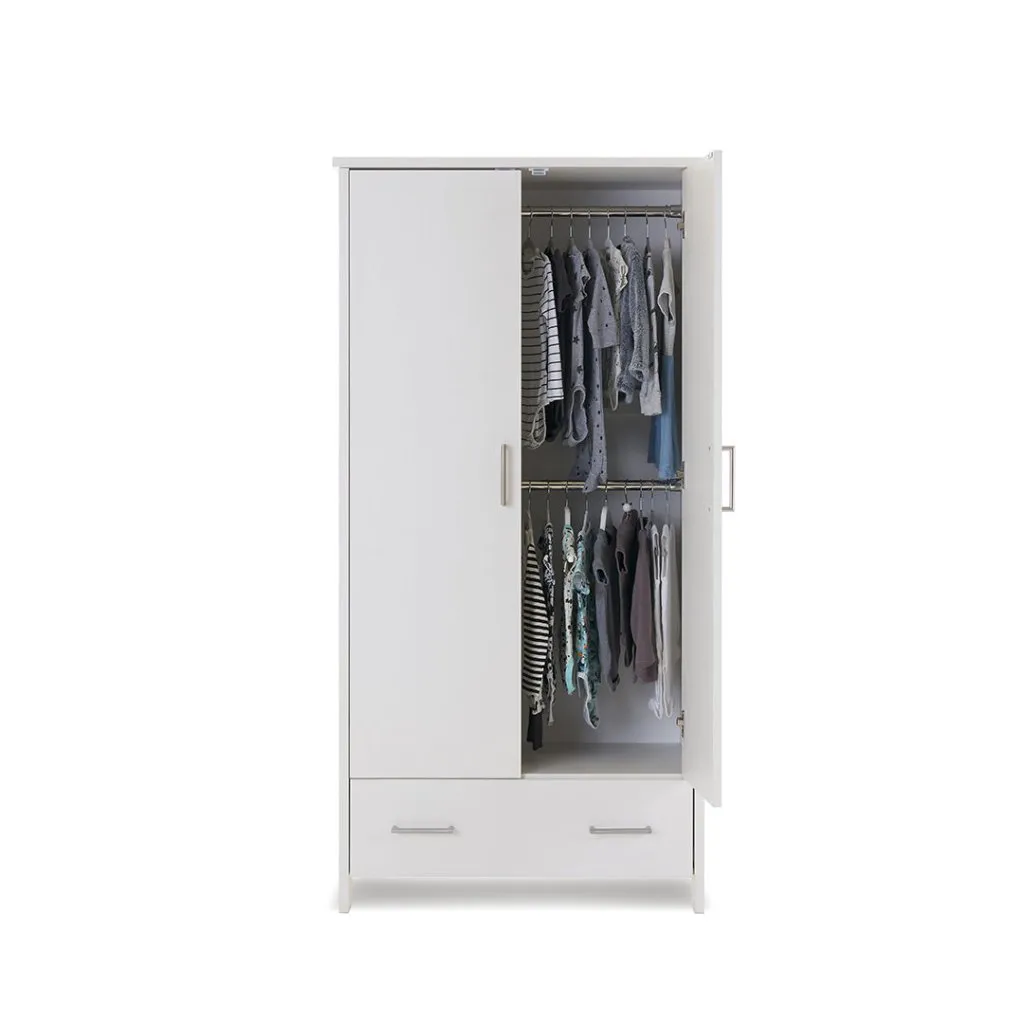 OBABY Nika Mini 3 Piece Room Set - White Wash
