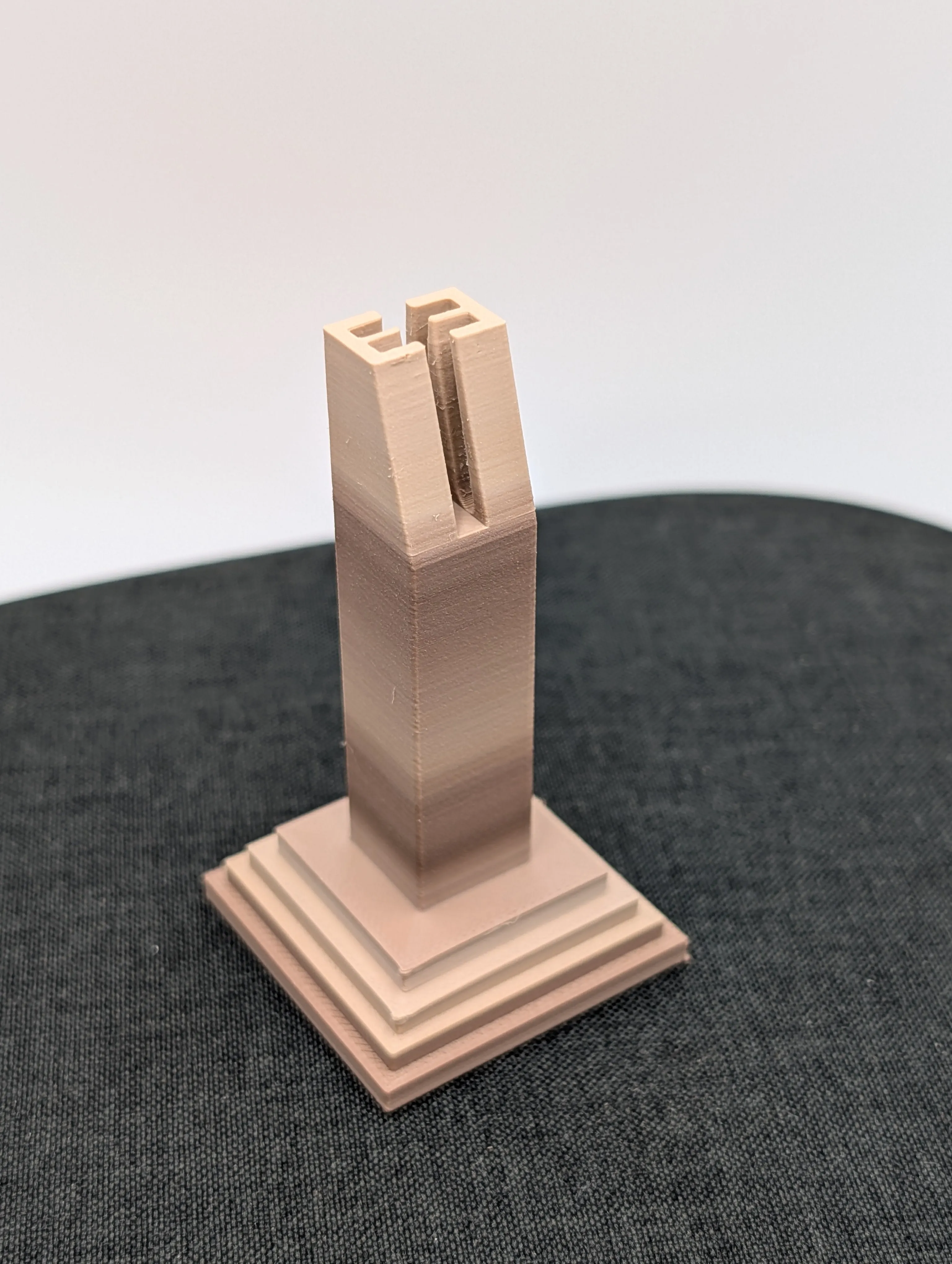 Obelisk 3D printed Hat Pin Stand