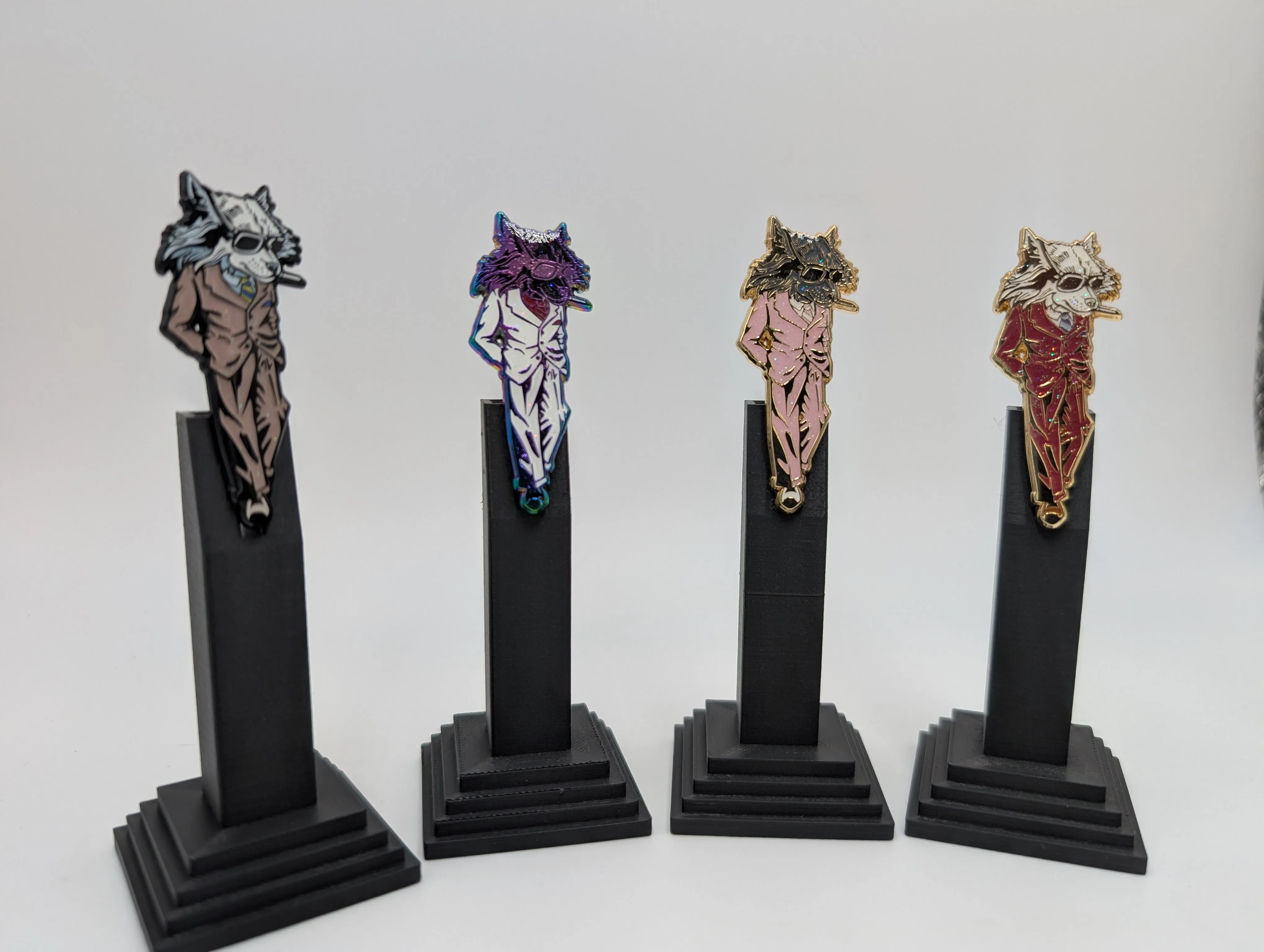 Obelisk 3D printed Hat Pin Stand