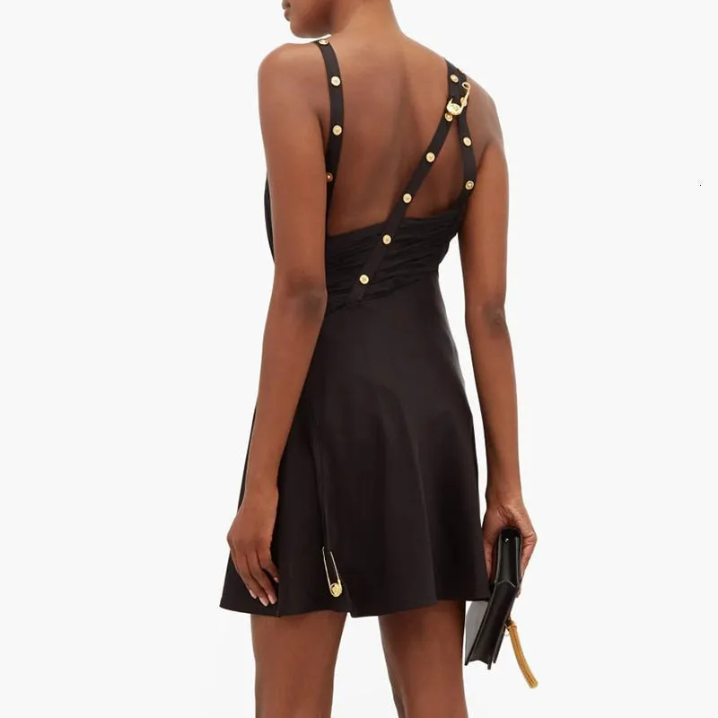 Off Shoulder High Waist Dresses Female