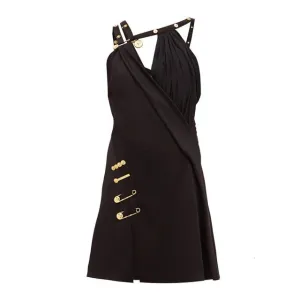 Off Shoulder High Waist Dresses Female