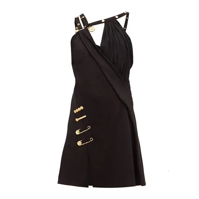 Off Shoulder High Waist Dresses Female