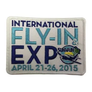 Patch - 2015 SUN 'n FUN Embroidered Patch (Iron On Application)