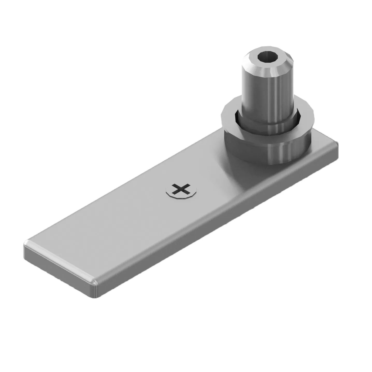 Patch Pivot (PPIV Series) - Bottom Door Free-Swinging Pivot for Floor Mount (BS, MBL, PS, SB)