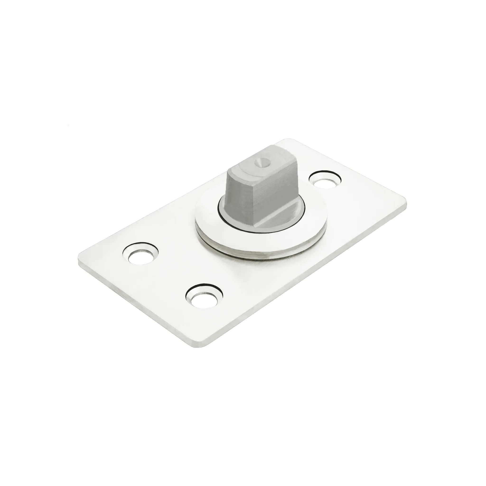 Patch Pivot (PPIV Series) - Bottom Free-Swinging Pivot for Floor Mount (BS, MBL, PS, SB) [PPIV402/6607]